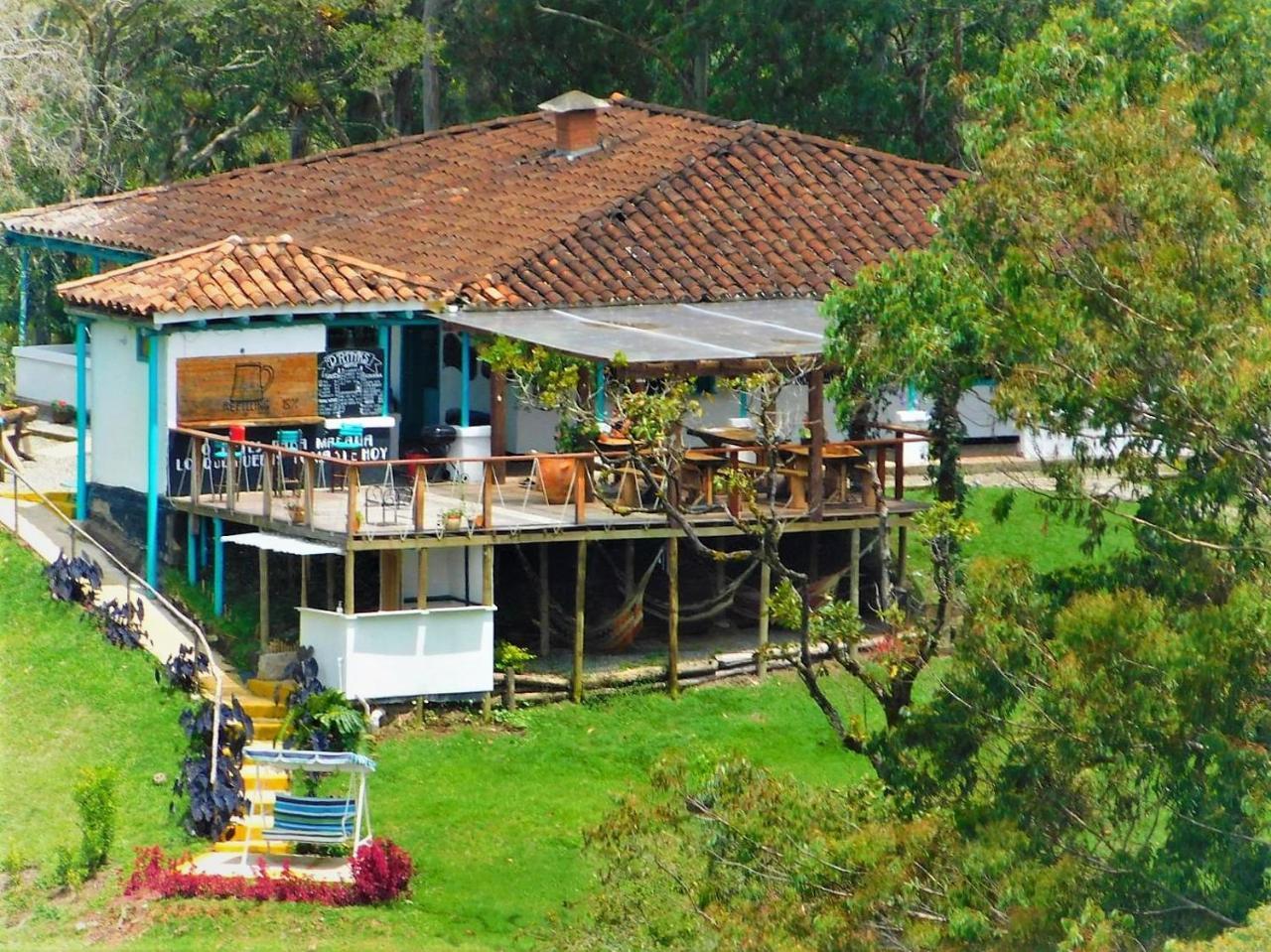 Bacoa Hostel Guatapé Eksteriør bilde