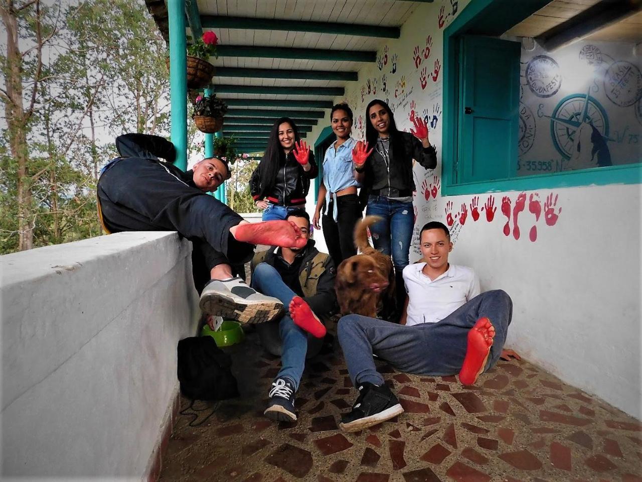 Bacoa Hostel Guatapé Eksteriør bilde