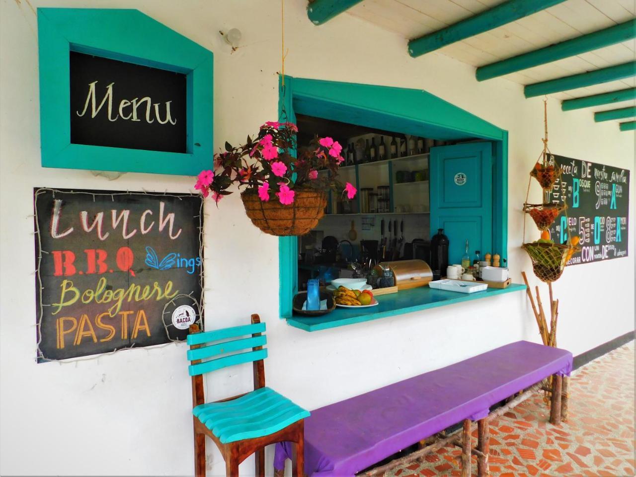 Bacoa Hostel Guatapé Eksteriør bilde